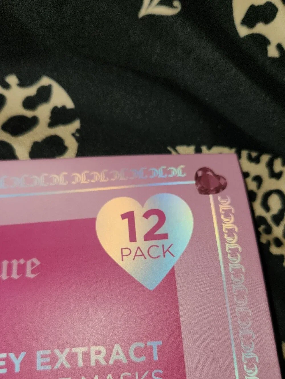 Juicy Couture Pink Collagen & Honey Extract Under Eye Masks - 12 Pack